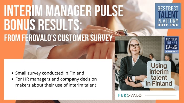Cover page for the IM Pulse bonus results from customers in Finland