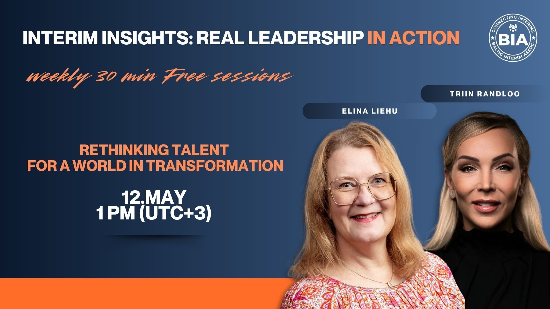 Elina Liehu - Interim Talks podcast_
