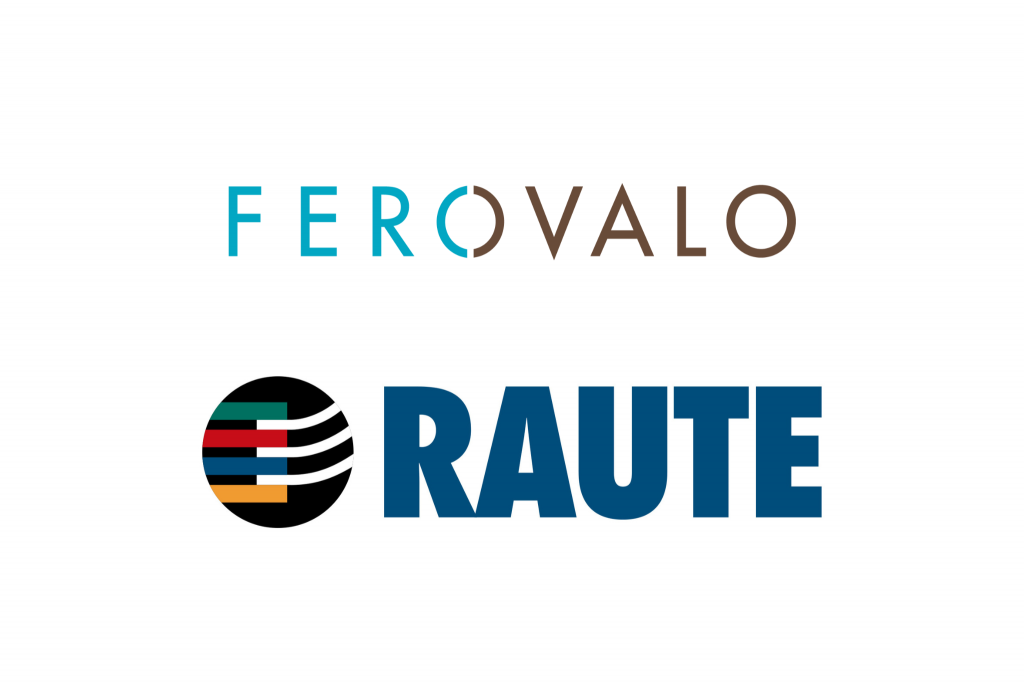 Ferovalo and Raute logos