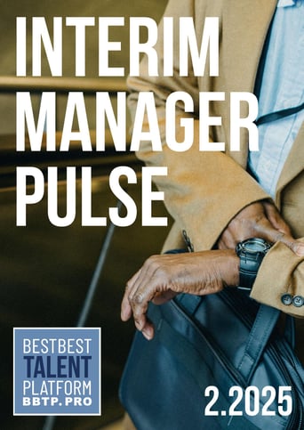 Interim Manager Pulse 2024 report cover page