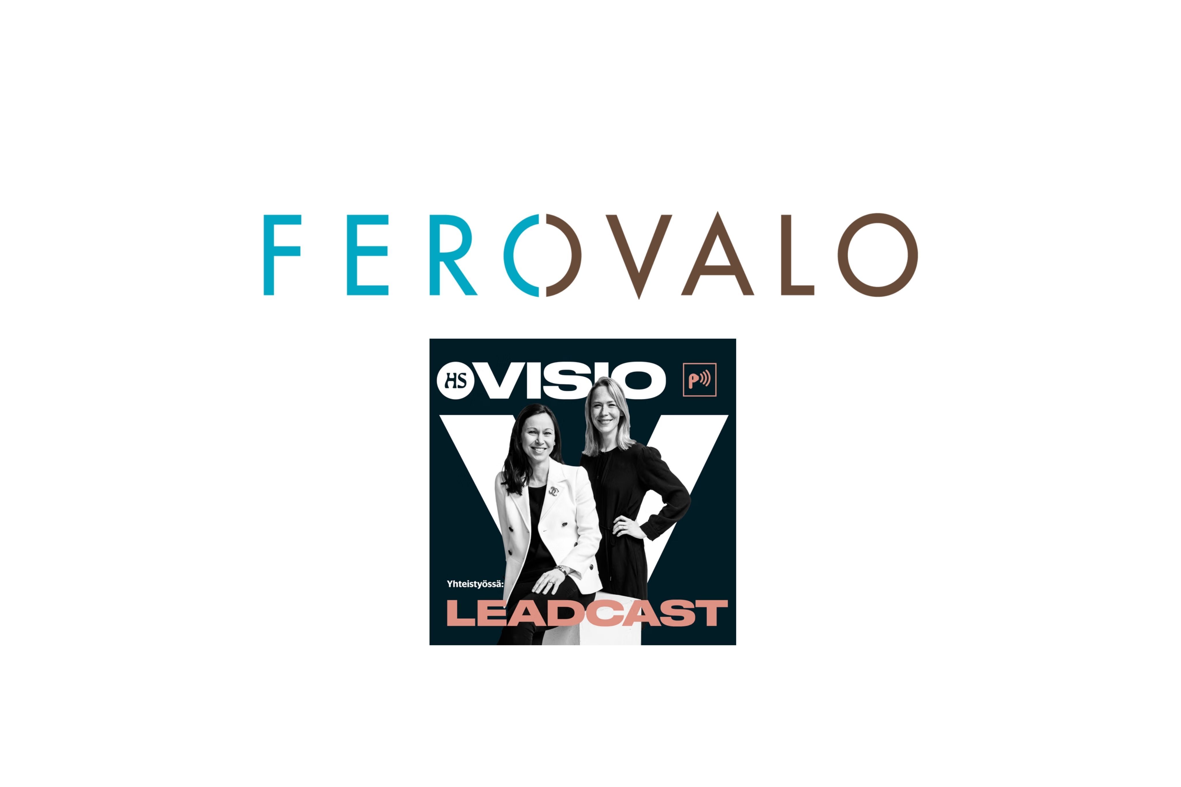 Ferovalo's Elina Liehu in the Leadcast podcast. 