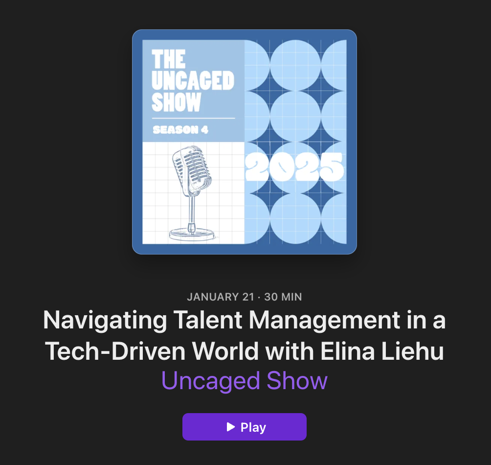 Elina Liehu on the uncaged podcast